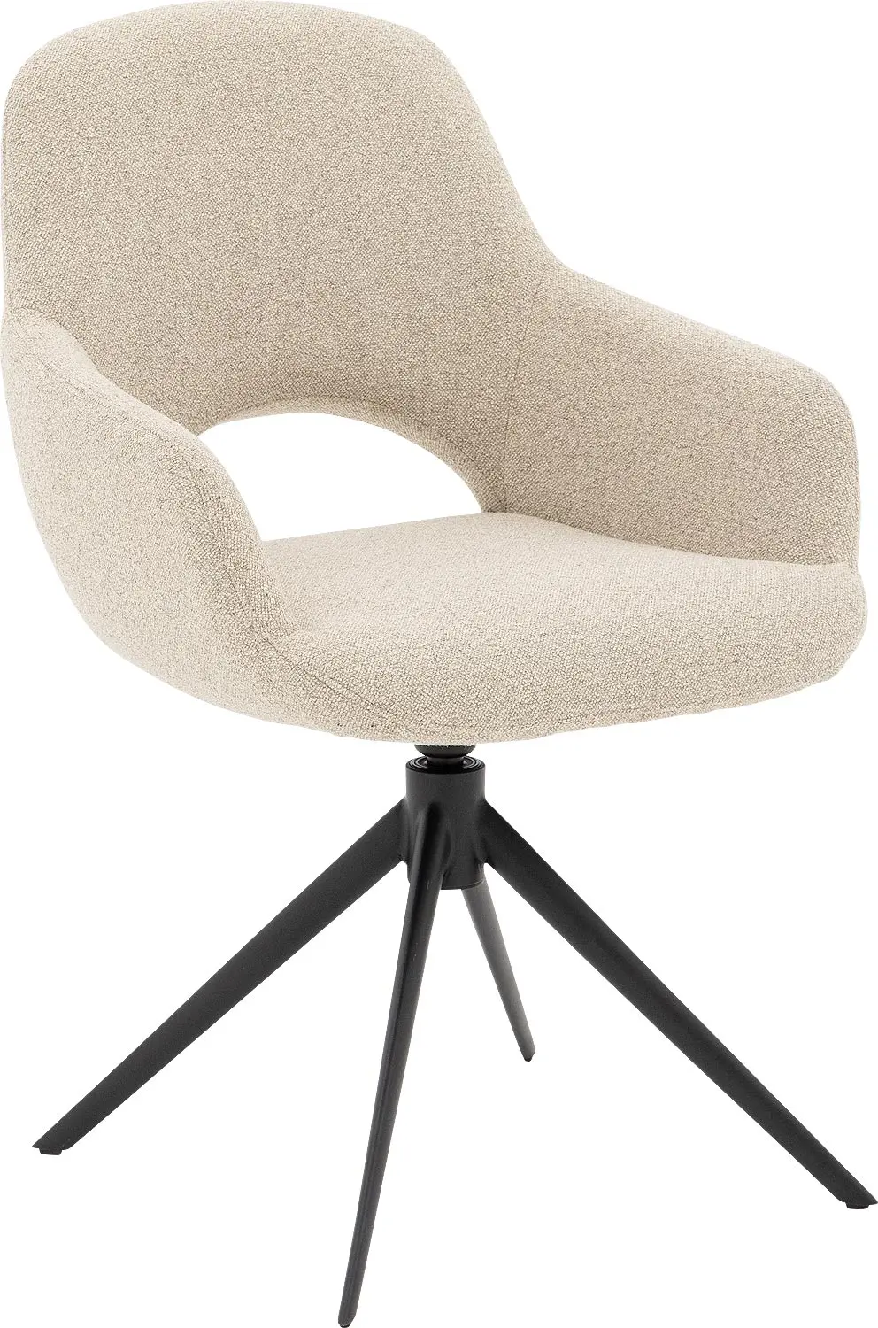 Goossens Bonna Eetkamerstoel Stof Beige - 8260441-goossens-bonna-eetkamerstoel-stof-beige-10