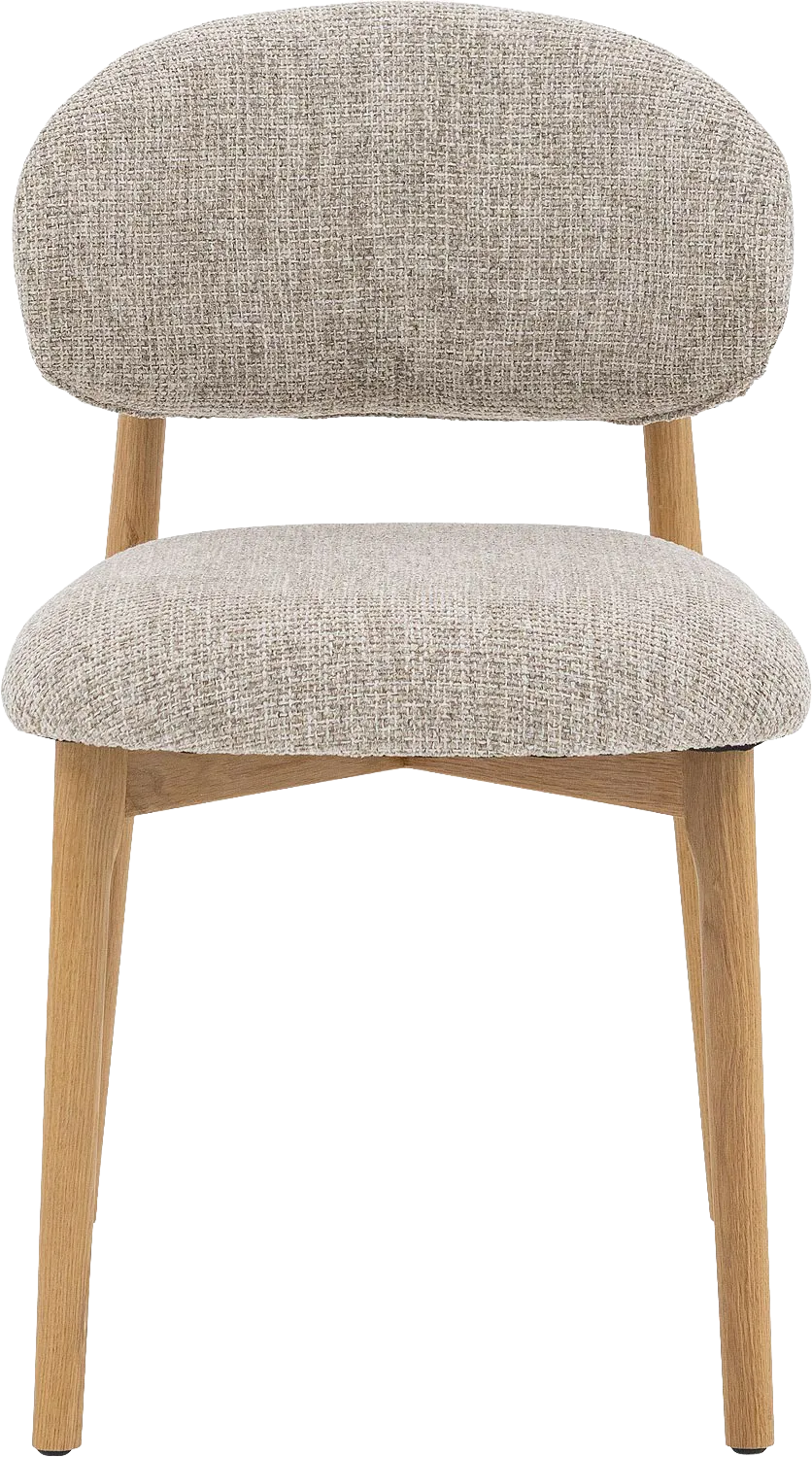 Goossens Bessy Eetkamerstoel Stof Beige - 8260297-goossens-bessy-eetkamerstoel-stof-beige-04