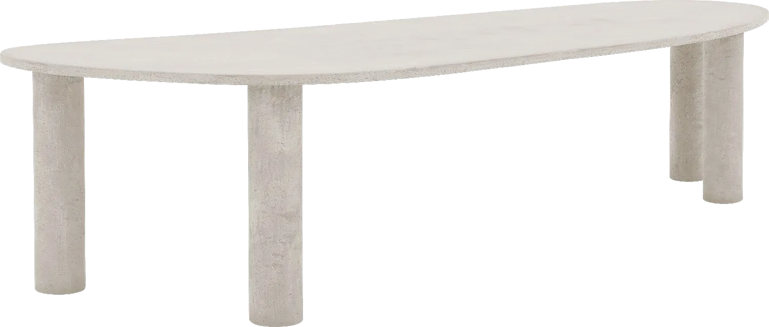 Goossens Stone Eettafel Beton Grijs - 8231904-goossens-stone-eettafel-beton-grijs-01