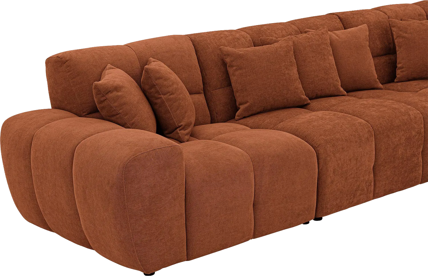 Goossens Excellent Kubus Bank Stof Bruin - 8252881-goossens-excellent-kubus-bank-stof-bruin-08