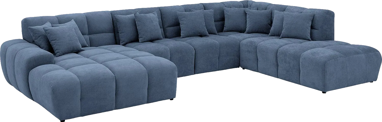 Goossens Excellent Kubus Bank Stof Blauw - 8252732-goossens-excellent-kubus-bank-stof-blauw-02