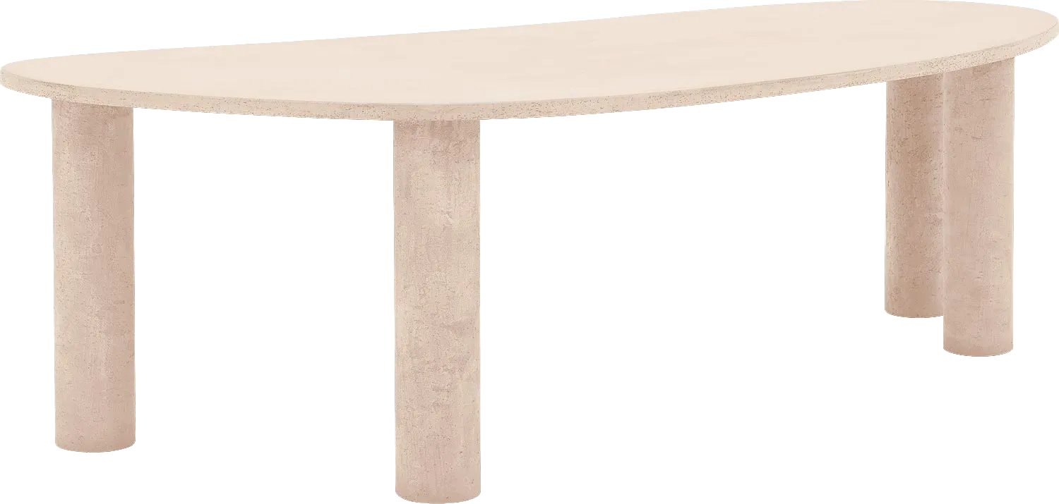 Goossens Stone Eettafel Beton Grijs - 8231915-goossens-stone-eettafel-beton-grijs-01