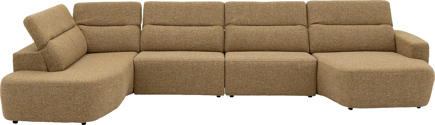Goossens Comoda Bank Stof Geel - 8260253-goossens-comoda-bank-stof-geel-02