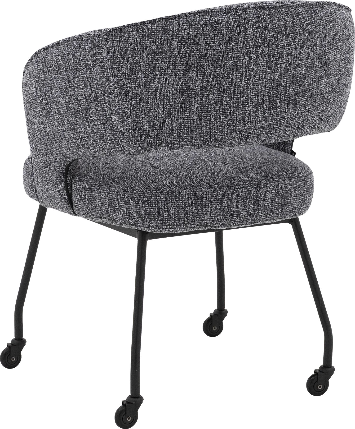 Goossens Excellent Ostuni Eetkamerstoel Stof Grijs - 8260766-goossens-excellent-ostuni-eetkamerstoel-stof-grijs-02