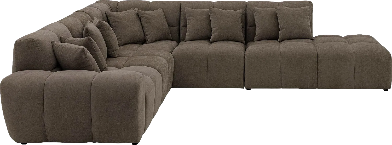 Goossens Excellent Kubus Bank Stof Bruin - 8252760-goossens-excellent-kubus-bank-stof-bruin-03