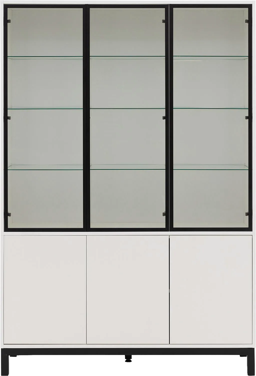 Goossens Valencia Vitrinekast Melamine - 8244533-goossens-valencia-vitrinekast-melamine-01