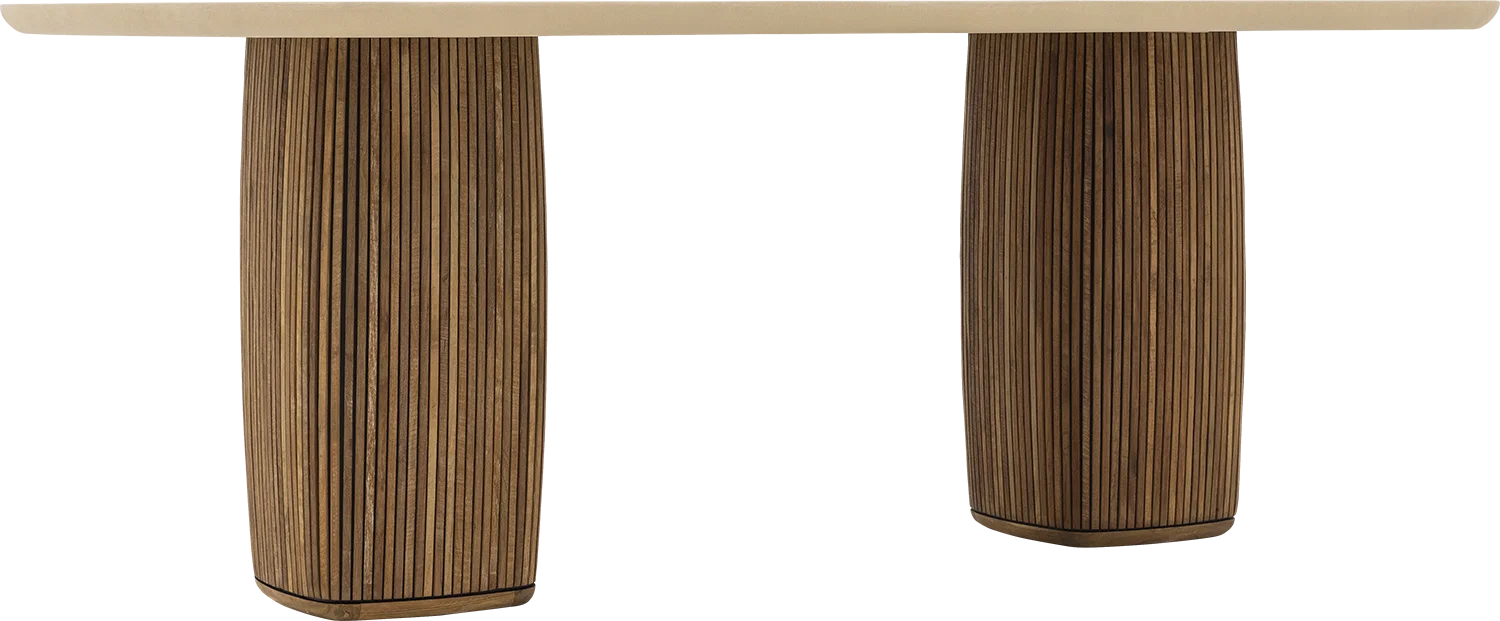 Goossens Nova Eettafel Mortex Beige - 8260028-goossens-nova-eettafel-mortex-beige-04