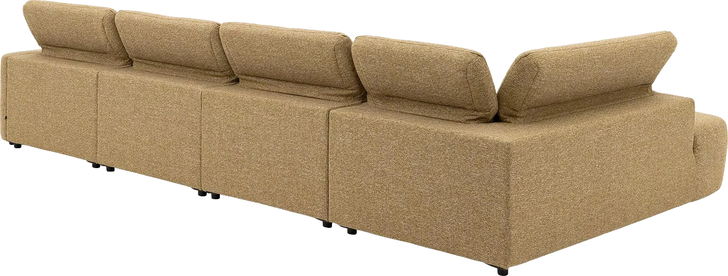 Goossens Comoda Bank Stof Geel - 8260253-goossens-comoda-bank-stof-geel-06