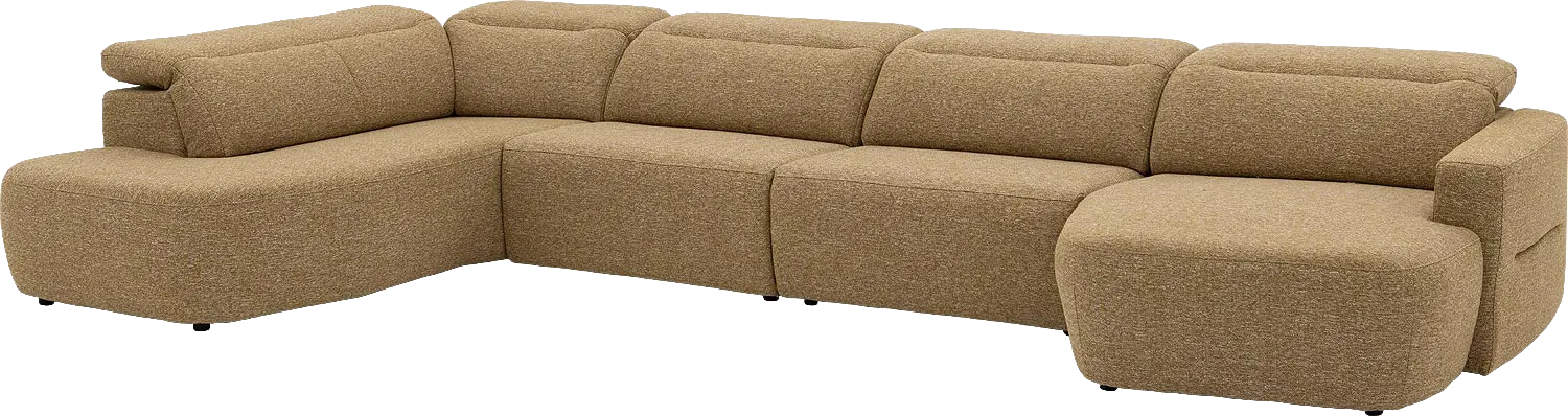 Goossens Comoda Bank Stof Geel - 8260253-goossens-comoda-bank-stof-geel-03