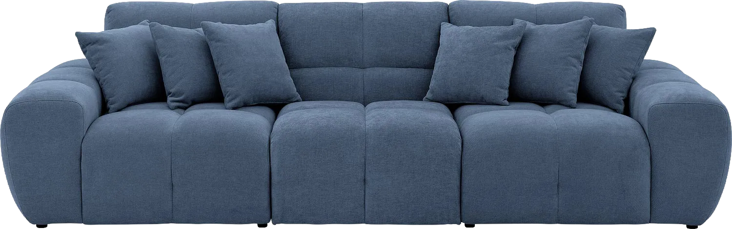 Goossens Excellent Kubus Bank Stof Blauw - 8252684-goossens-excellent-kubus-bank-stof-blauw-01