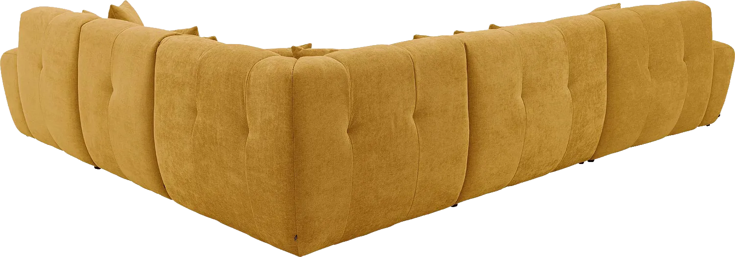 Goossens Excellent Kubus Bank Stof Geel - 8252842-goossens-excellent-kubus-bank-stof-geel-03