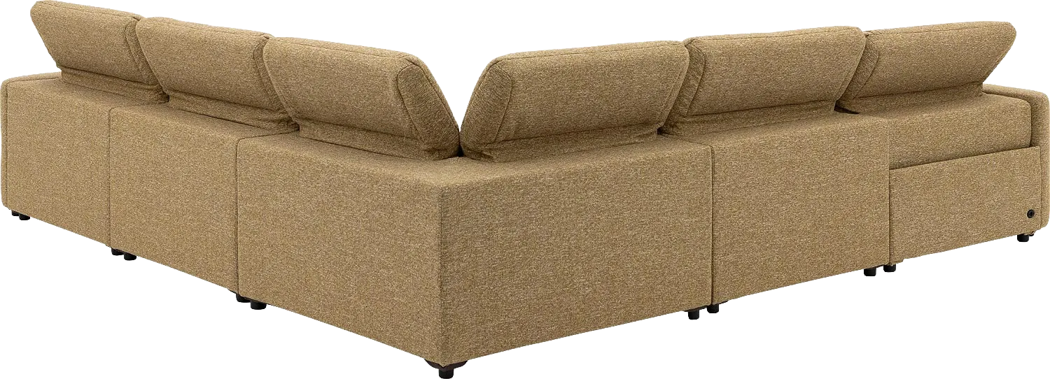 Goossens Comoda Bank Stof Geel - 8260252-goossens-comoda-bank-stof-geel-13