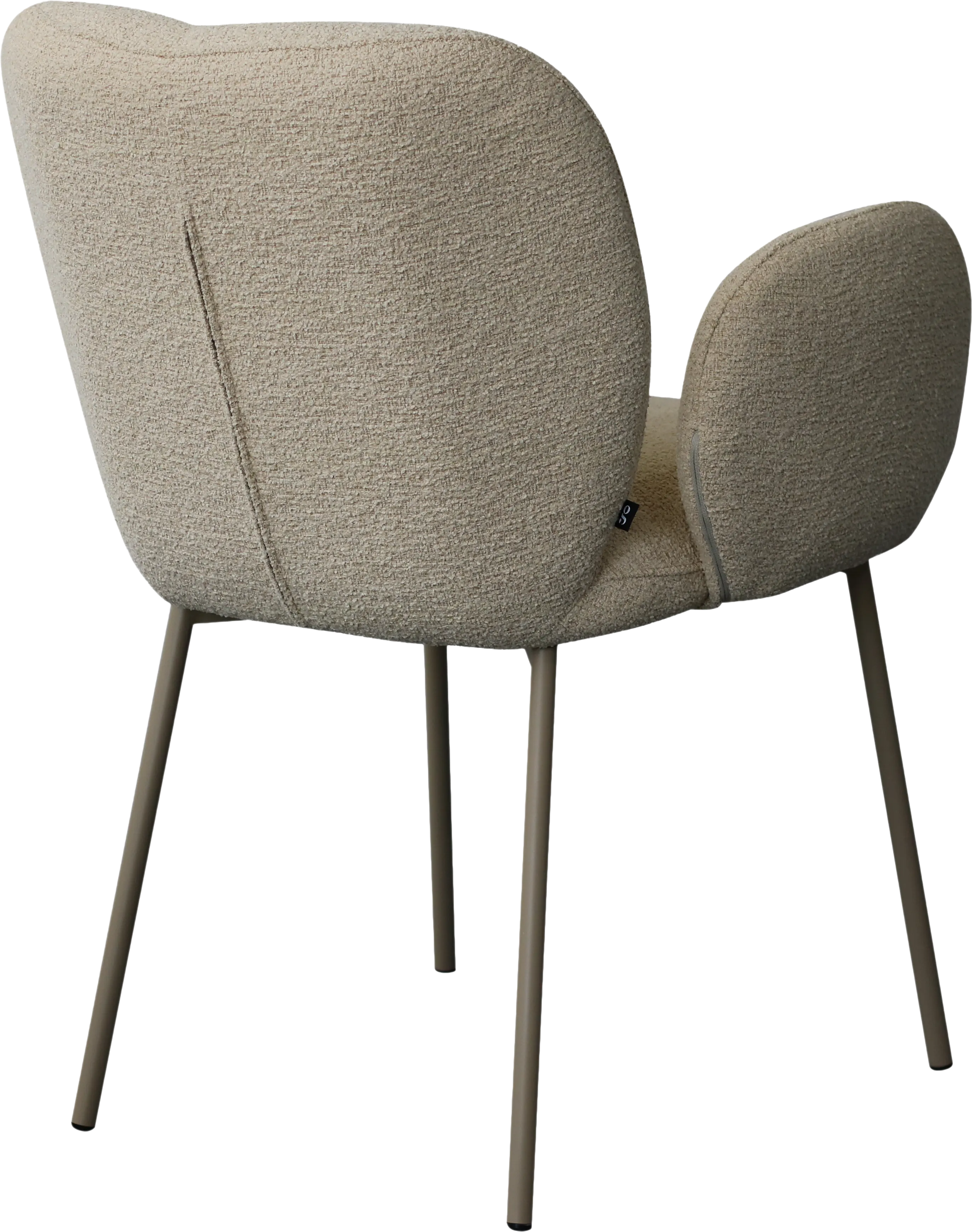 Goossens Basic Eller Eetkamerstoel Stof Beige - 8260662-goossens-basic-eller-eetkamerstoel-stof-beige-03