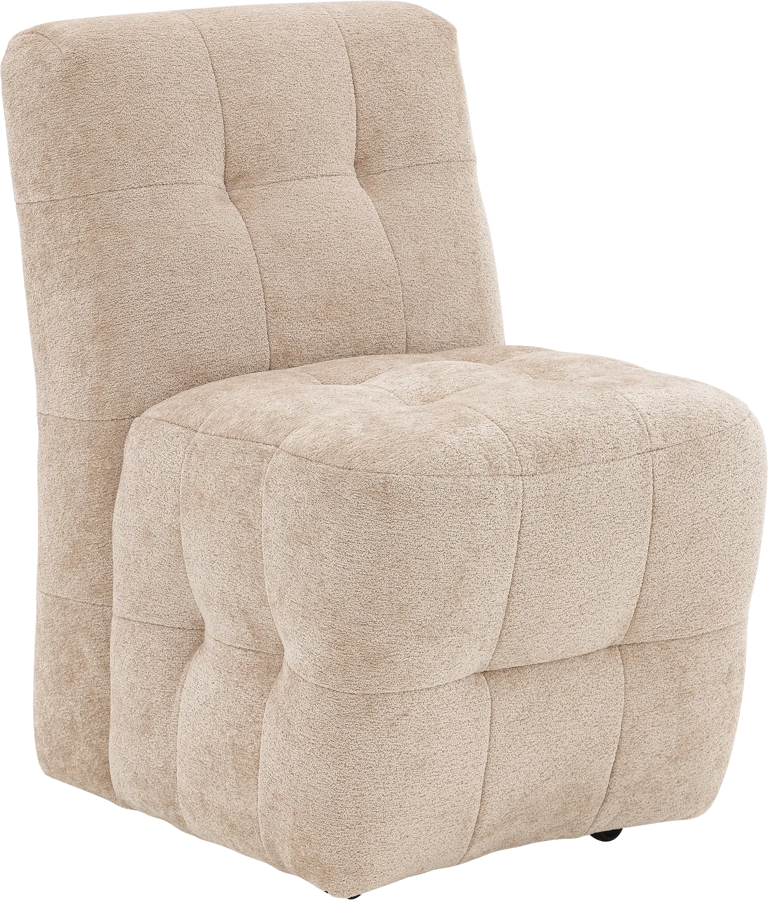 Goossens Cloudy Eetkamerstoel Stof Roze - 8260807-goossens-cloudy-eetkamerstoel-stof-roze-01