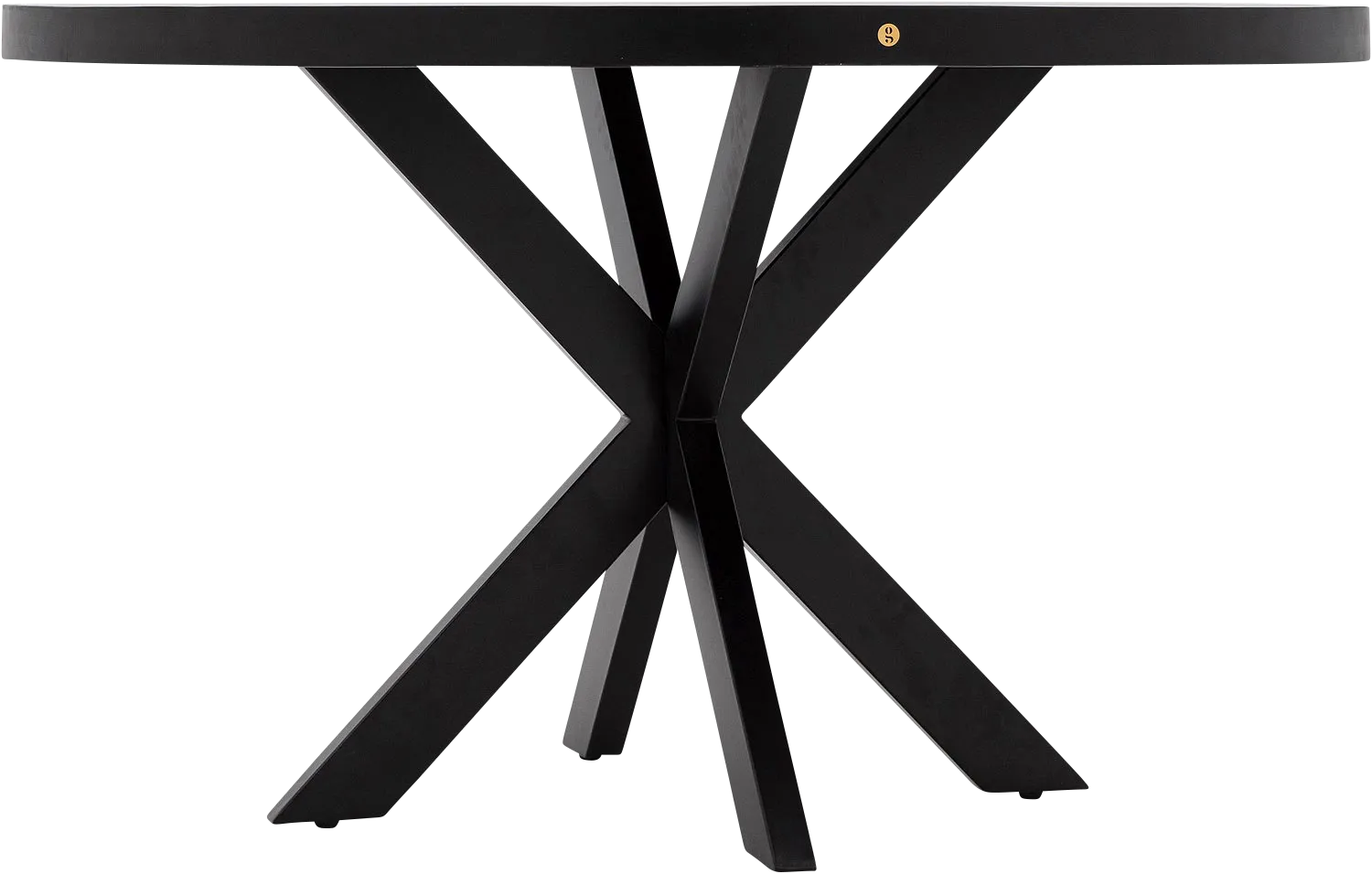 Goossens Basic Lecce Eettafel Mango Zwart - 8243821-goossens-basic-lecce-eettafel-mango-zwart-04