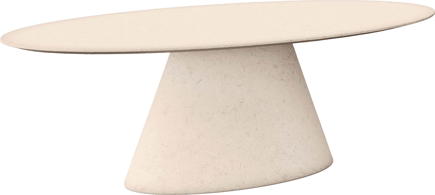 Goossens Stone Eettafel Beton Beige - 8252424-goossens-stone-eettafel-beton-beige-01