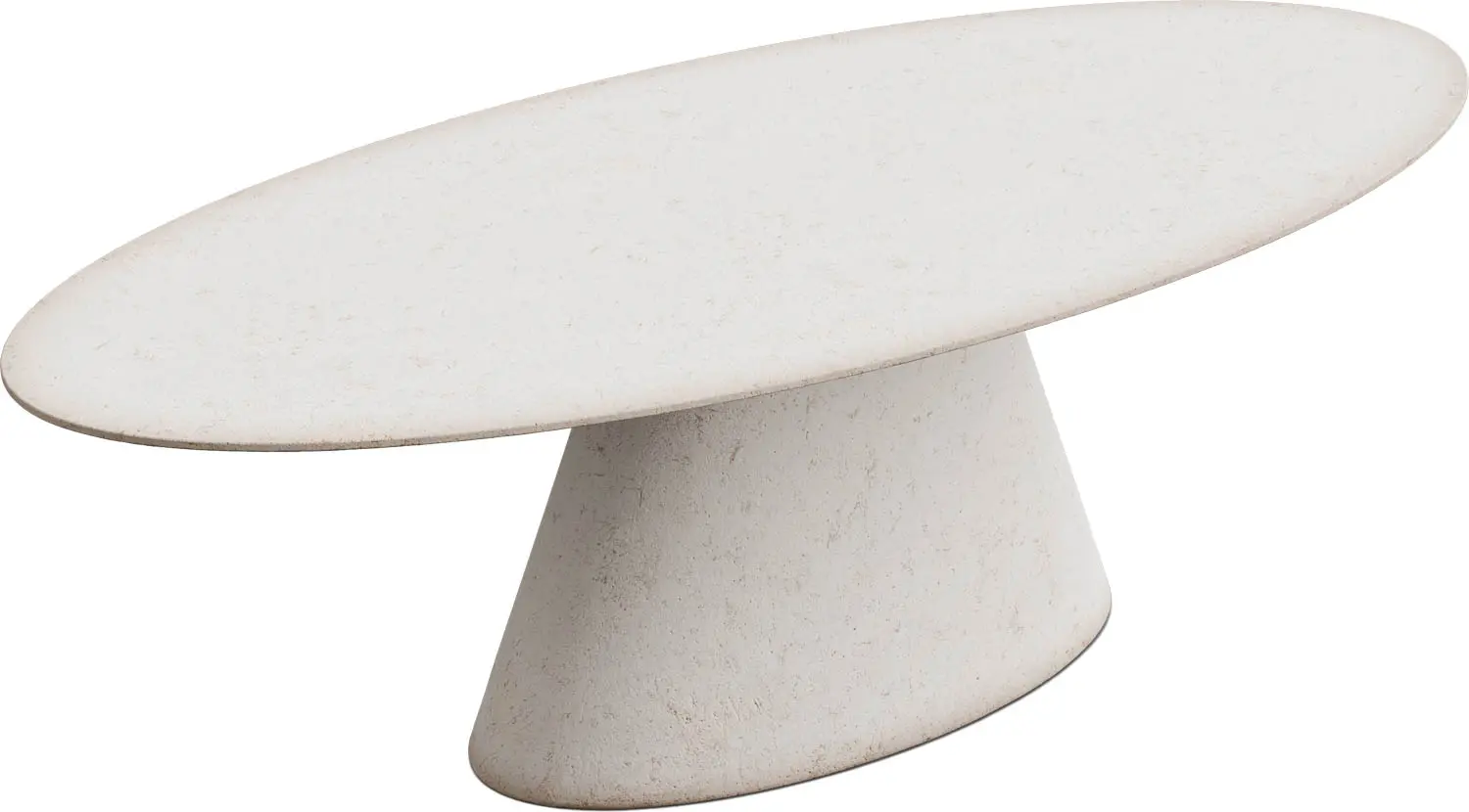 Goossens Stone Eettafel Beton Wit - 8252431-goossens-stone-eettafel-beton-wit-02