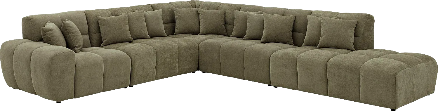 Goossens Excellent Kubus Bank Stof Groen - 8252879-goossens-excellent-kubus-bank-stof-groen-03