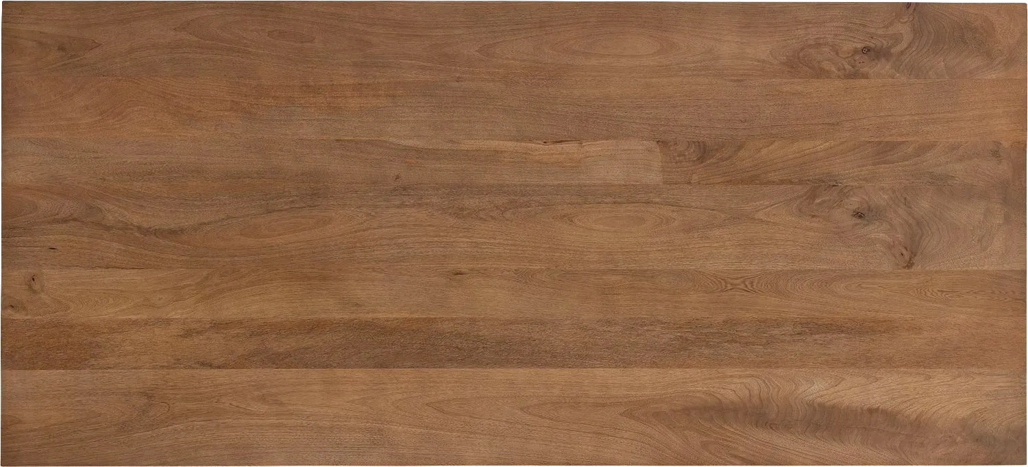 Goossens Basic Lecce Eettafel Mango Bruin - 8243807-goossens-basic-lecce-eettafel-mango-bruin-07