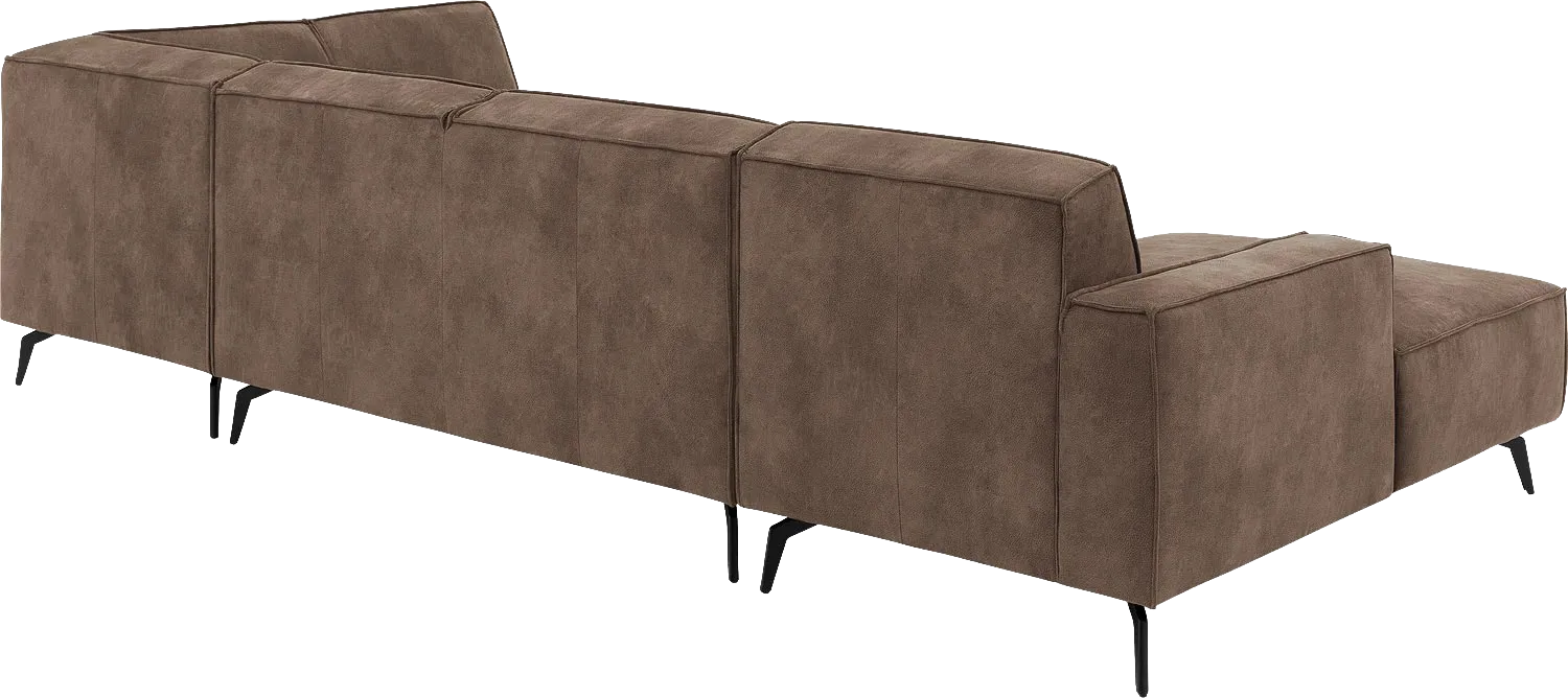 Goossens Basic Hercules Bank Microvezel Bruin - 8231981-goossens-basic-hercules-bank-microvezel-bruin-04