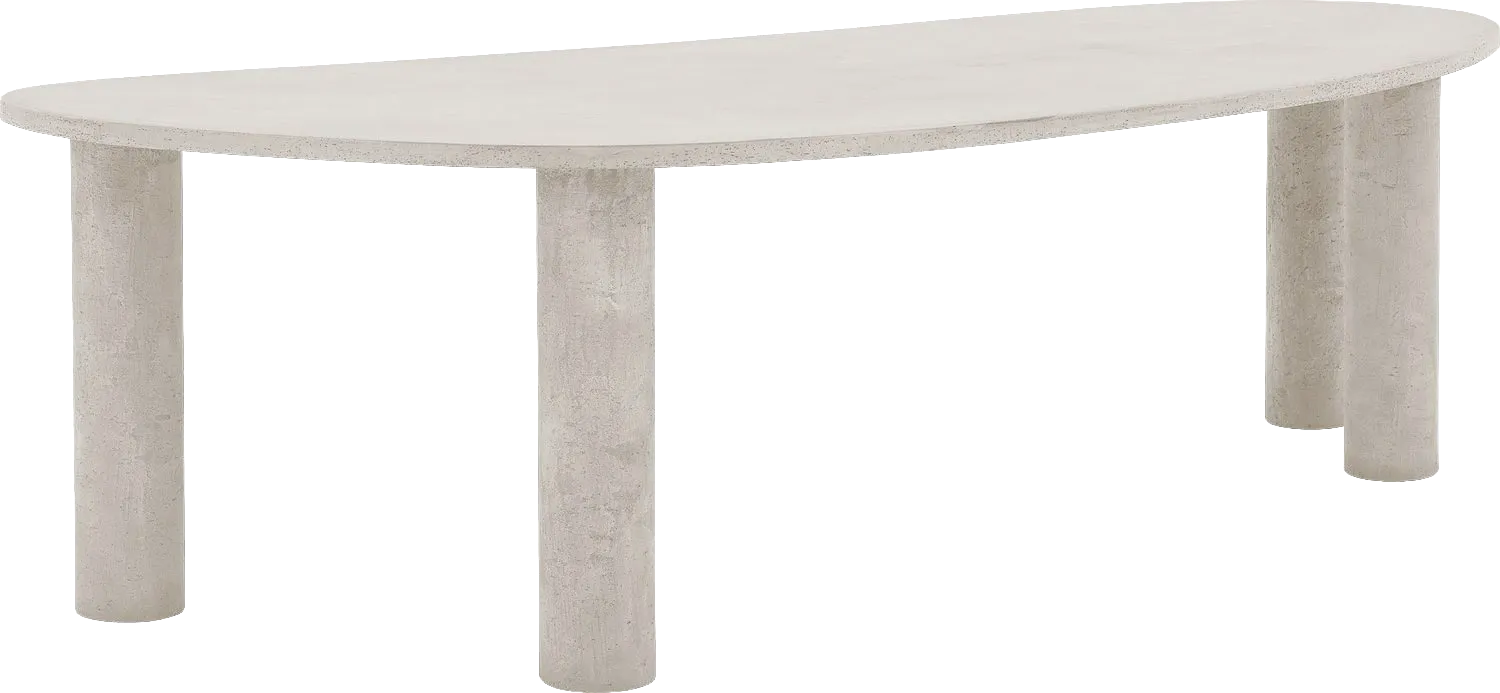 Goossens Stone Eettafel Beton Grijs - 8231900-goossens-stone-eettafel-beton-grijs-01
