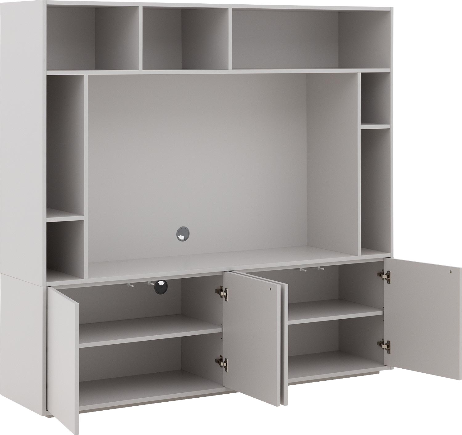 Goossens Basic Madrid Tv Meubel Melamine Grijs - 8251693-goossens-basic-madrid-tv-meubel-melamine-grijs-06