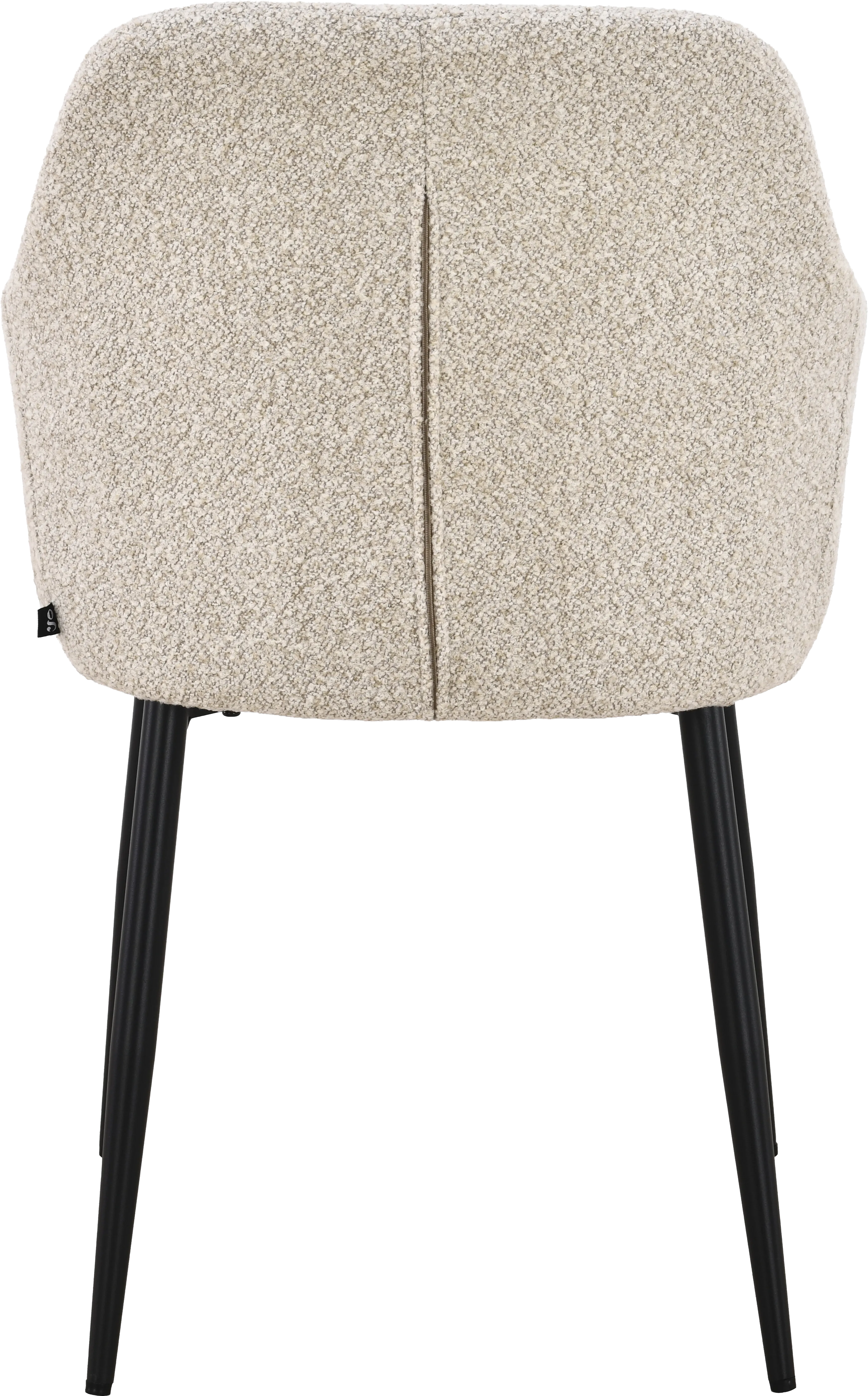 Goossens Basic Annelot Eetkamerstoel Stof Beige - 8260009-goossens-basic-annelot-eetkamerstoel-stof-beige-05