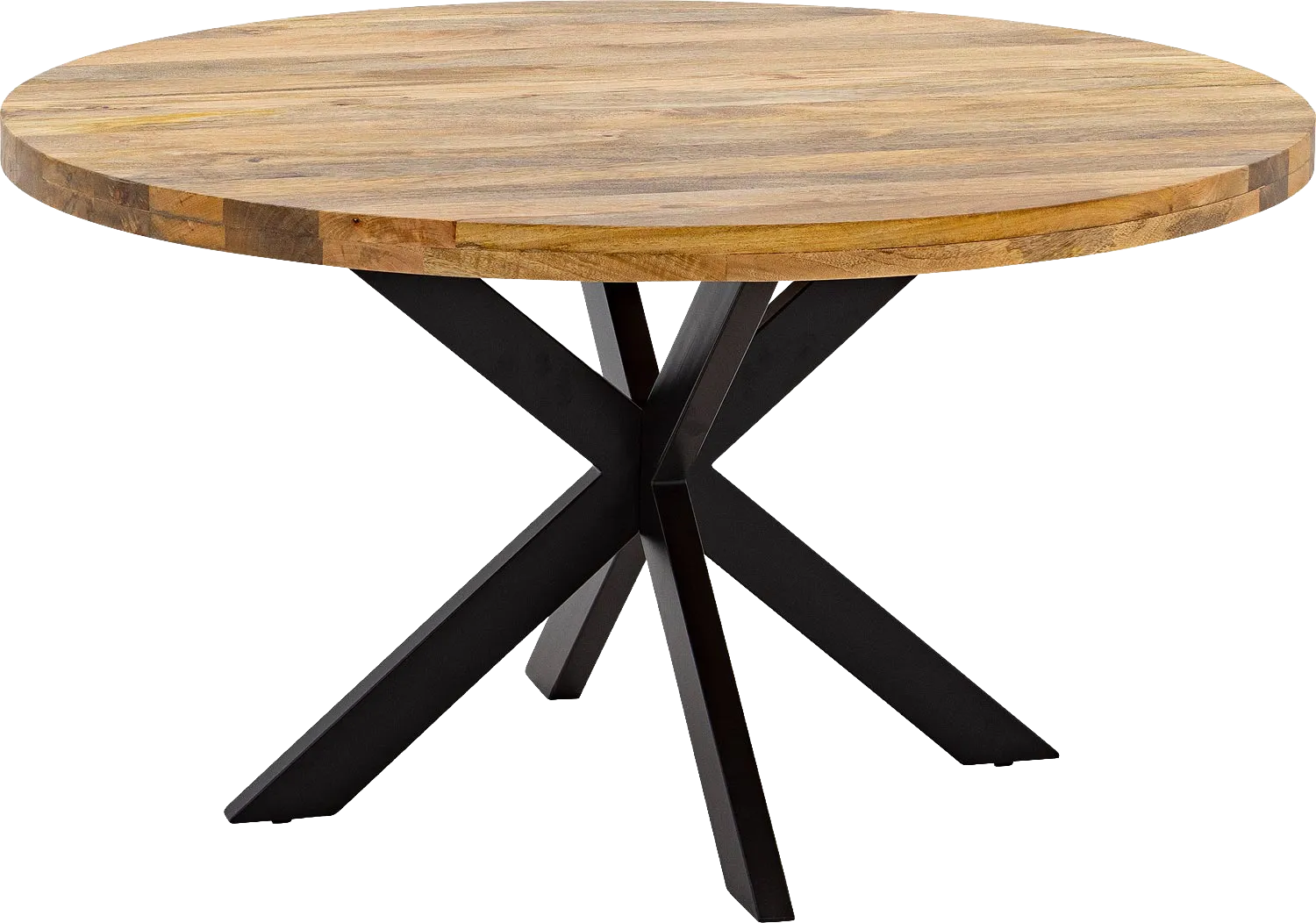 Goossens Basic Lecce Eettafel Mango Bruin - 8252822-goossens-basic-lecce-eettafel-mango-bruin-01