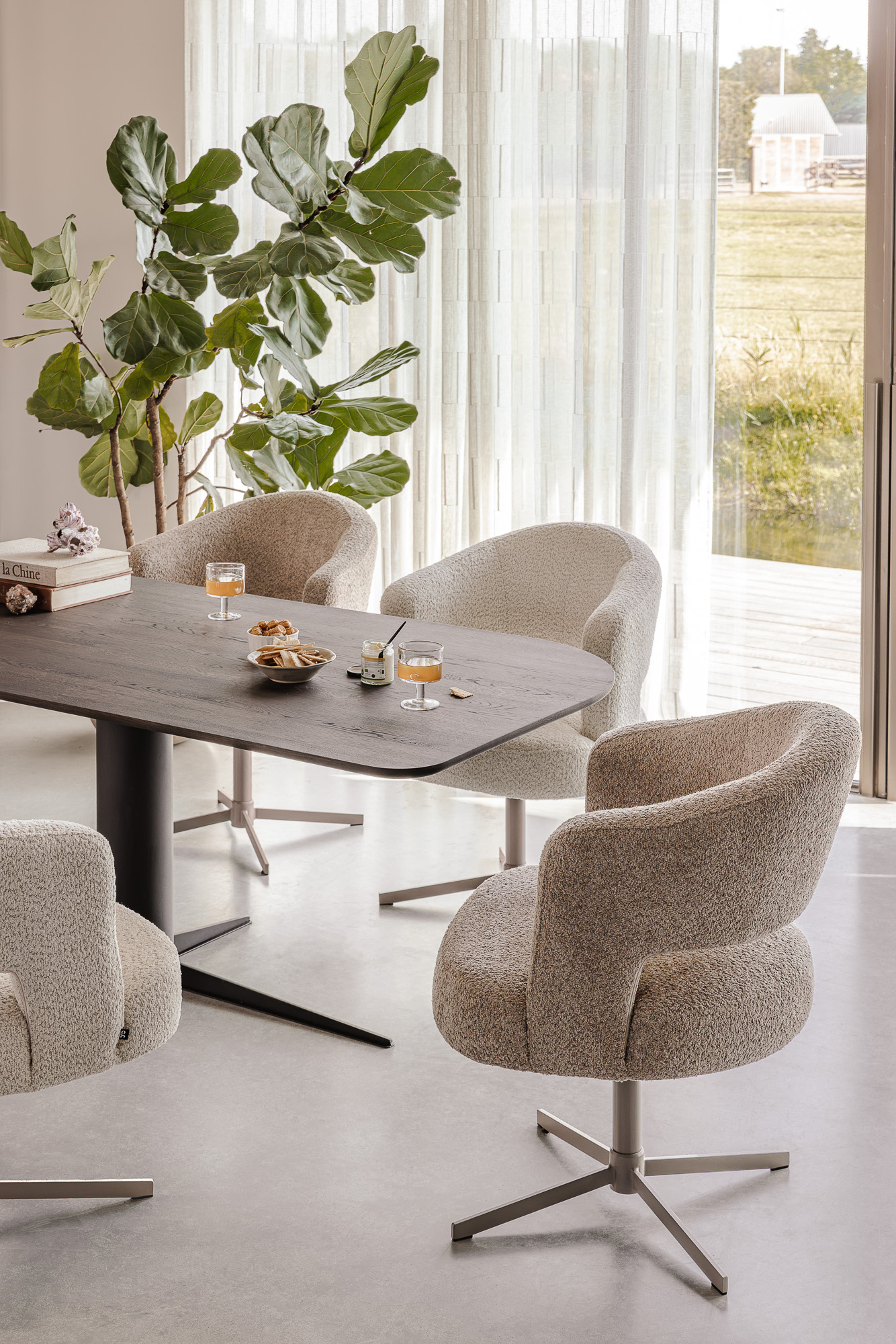 Goossens Levi Eettafel Eiken Bruin - 8262070-goossens-levi-eettafel-eiken-bruin-04