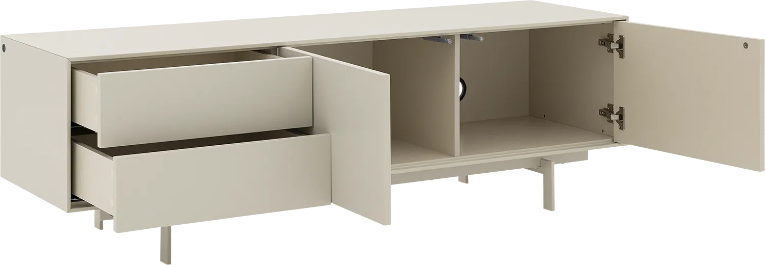 Goossens Basic Verona Tv Meubel Beige - 8260609-goossens-basic-verona-tv-meubel-beige-19