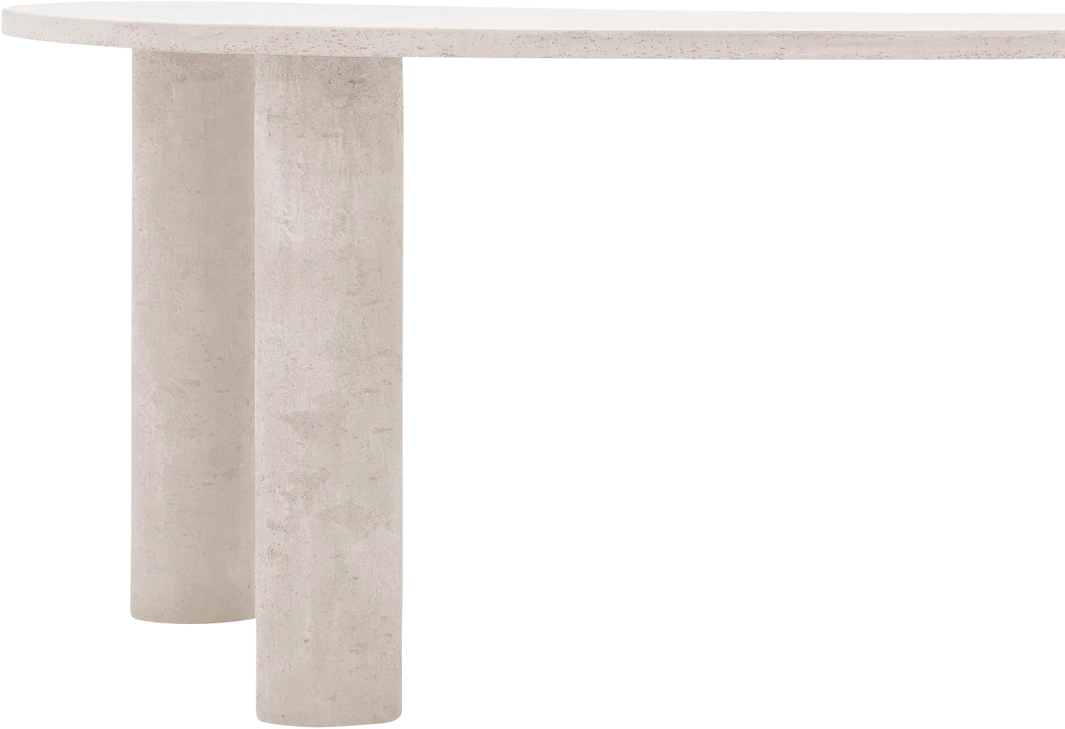 Goossens Stone Eettafel Beton Wit - 8231889-goossens-stone-eettafel-beton-wit-05