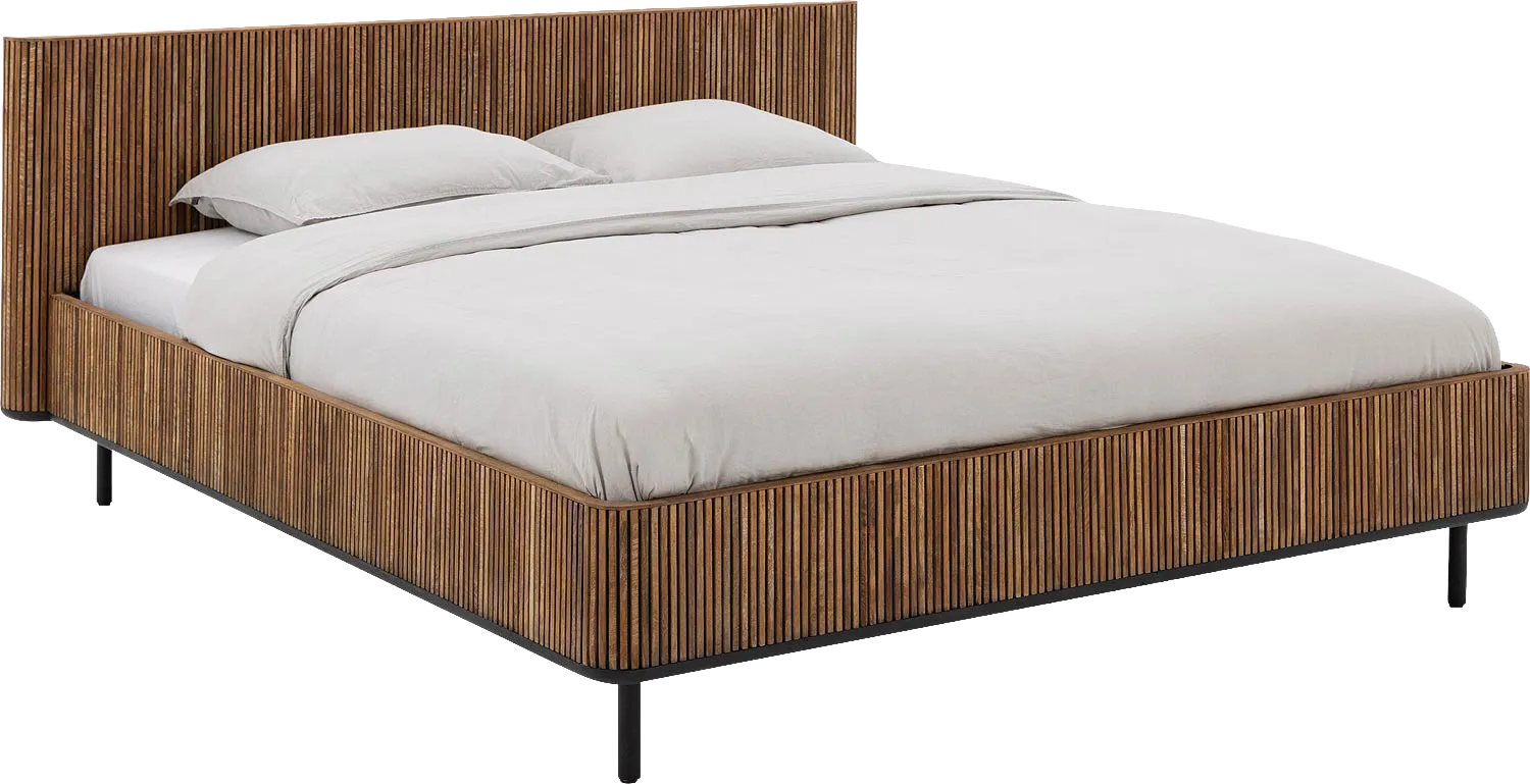 Goossens Adel Bedframe Teak - 8251698-goossens-adel-bedframe-teak-01