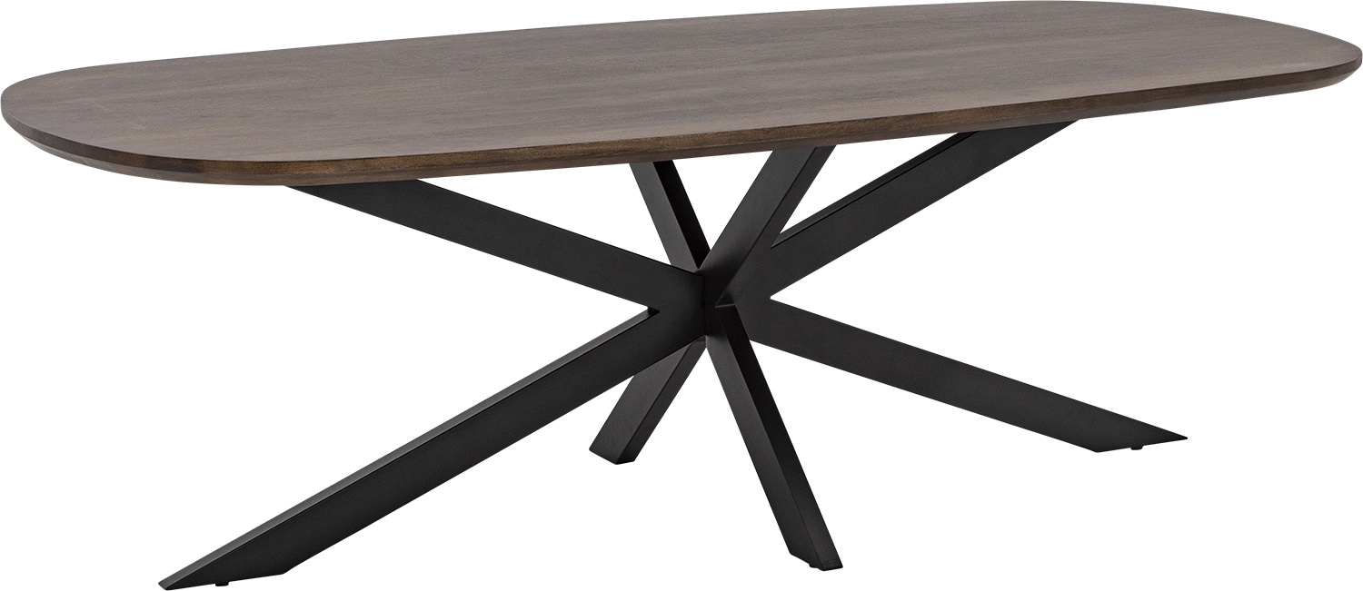 Goossens Nila Eettafel Mango Bruin - 8260351-goossens-nila-eettafel-mango-bruin-01