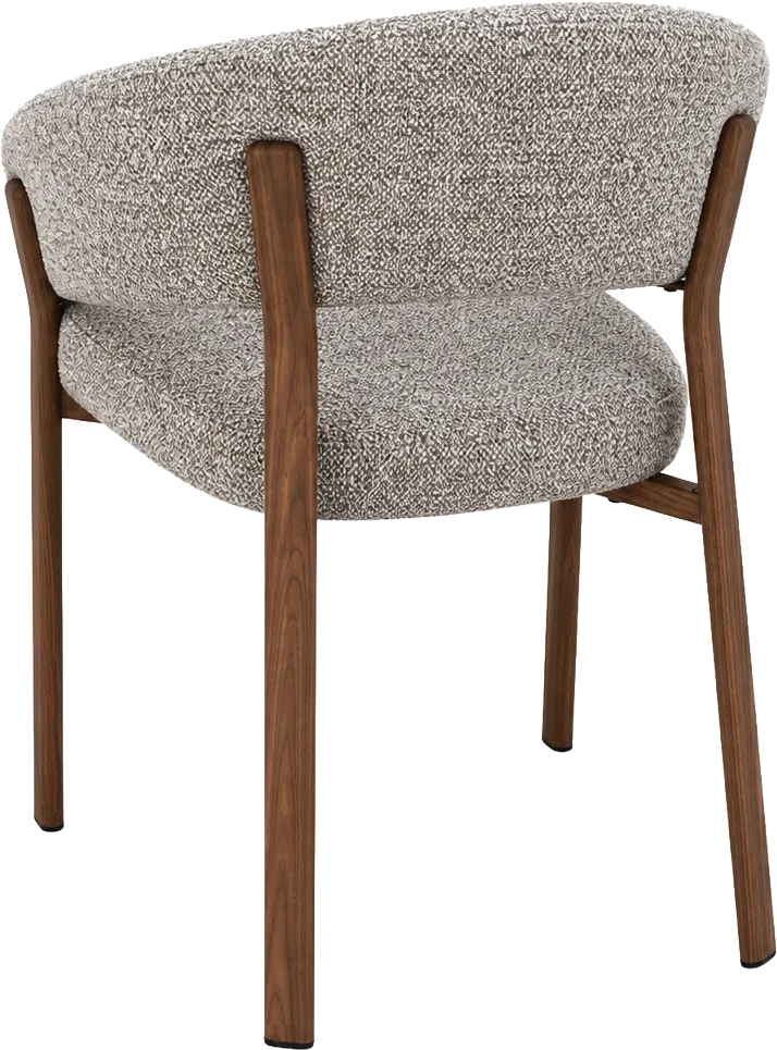 Goossens Basic Linde Eetkamerstoel Stof Bruin - 8260446-goossens-basic-linde-eetkamerstoel-stof-bruin-03