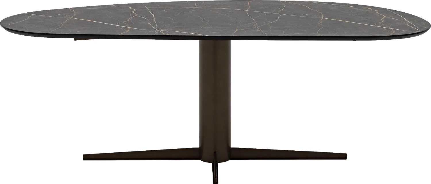 Goossens Suzy Eettafel Hpl Grijs - 8260031-goossens-suzy-eettafel-hpl-grijs-01