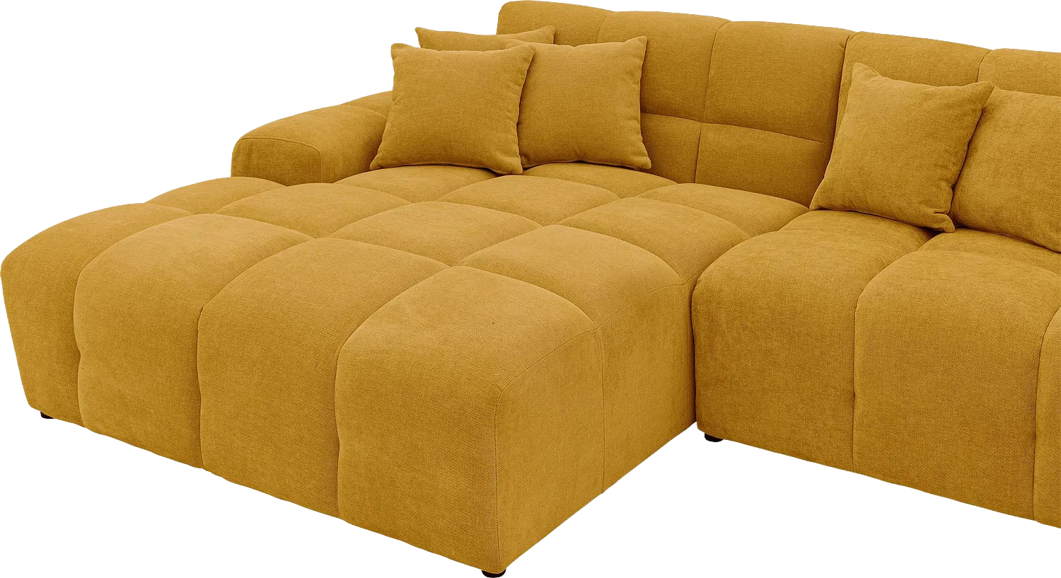 Goossens Excellent Kubus Bank Stof Geel - 8252842-goossens-excellent-kubus-bank-stof-geel-05