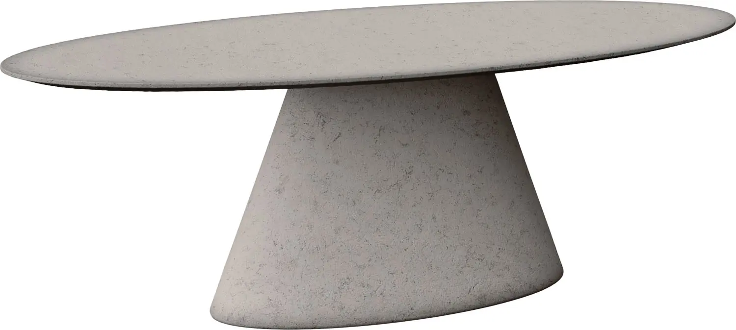 Goossens Stone Eettafel Beton Grijs - 8252423-goossens-stone-eettafel-beton-grijs-01