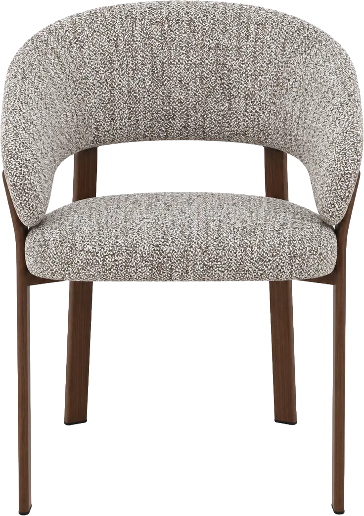 Goossens Basic Linde Eetkamerstoel Stof Bruin - 8260446-goossens-basic-linde-eetkamerstoel-stof-bruin-02