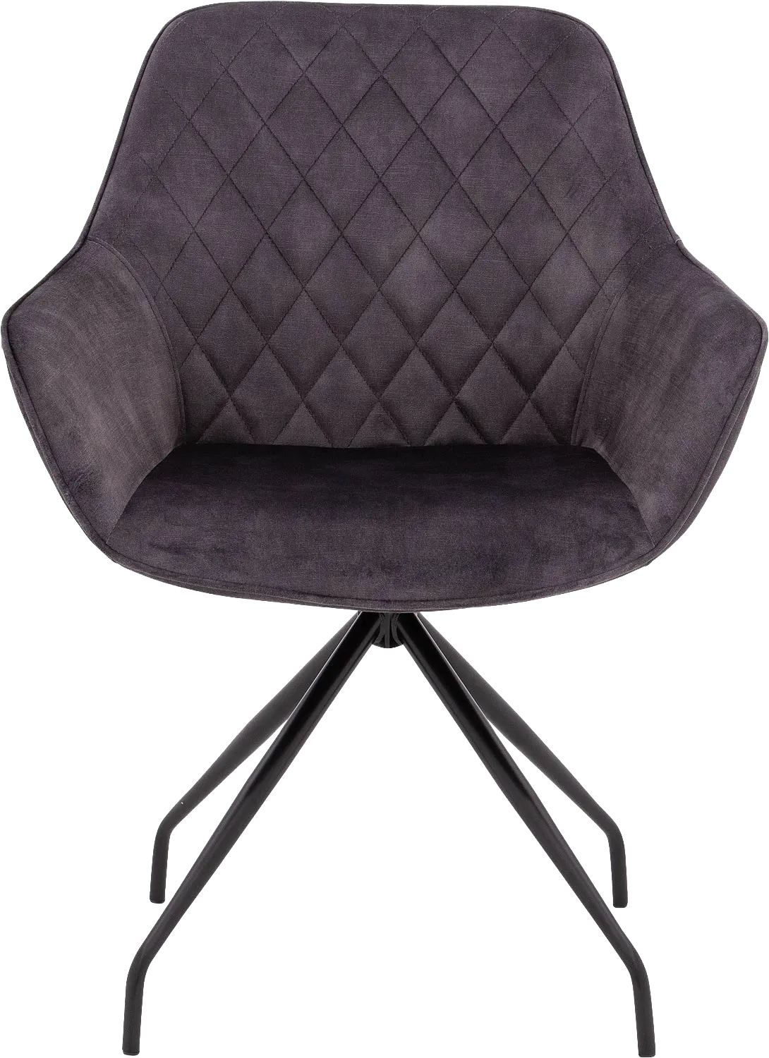 Goossens Basic Ebi Eetkamerstoel Stof Grijs - 8235242-goossens-basic-ebi-eetkamerstoel-stof-grijs-01
