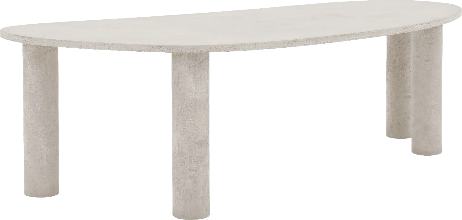 Goossens Stone Eettafel Beton Grijs - 8231899-goossens-stone-eettafel-beton-grijs-01