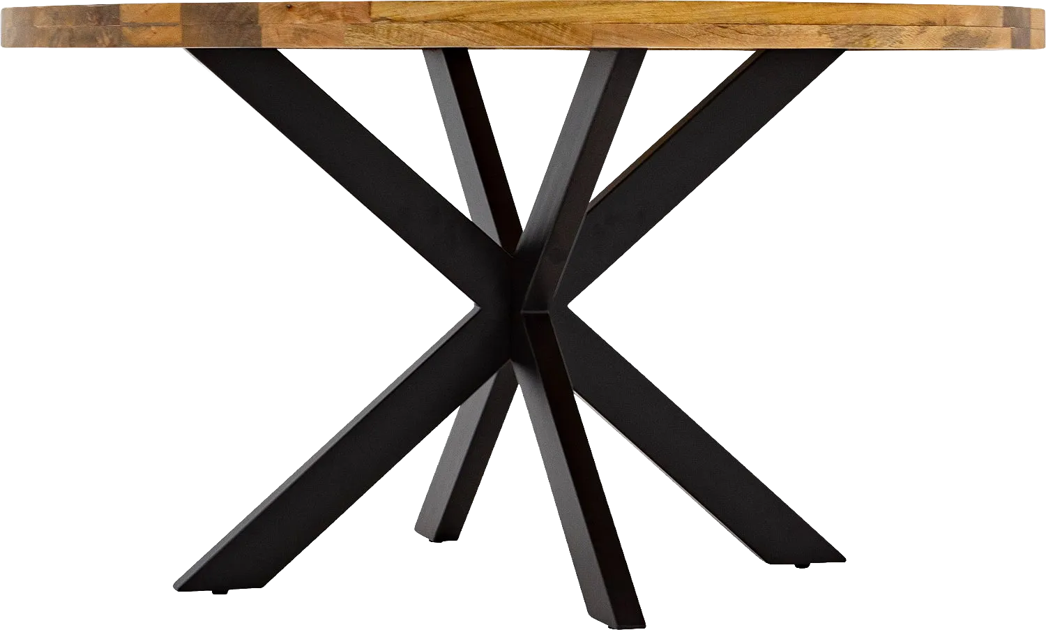 Goossens Basic Lecce Eettafel Mango Bruin - 8252822-goossens-basic-lecce-eettafel-mango-bruin-04