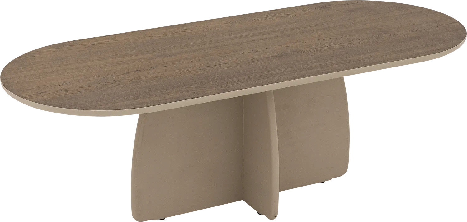 Goossens Zione Eettafel Eiken Bruin - 8261081-goossens-zione-eettafel-eiken-bruin-17