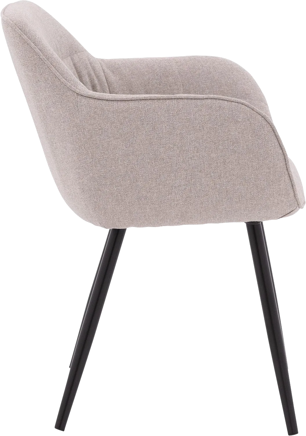 Goossens Basic Lize Eetkamerstoel Stof Bruin - 8235238-goossens-basic-lize-eetkamerstoel-stof-bruin-03