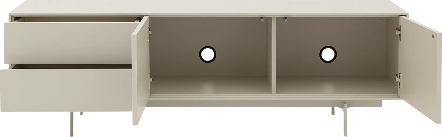 Goossens Basic Verona Tv Meubel Beige - 8260609-goossens-basic-verona-tv-meubel-beige-16