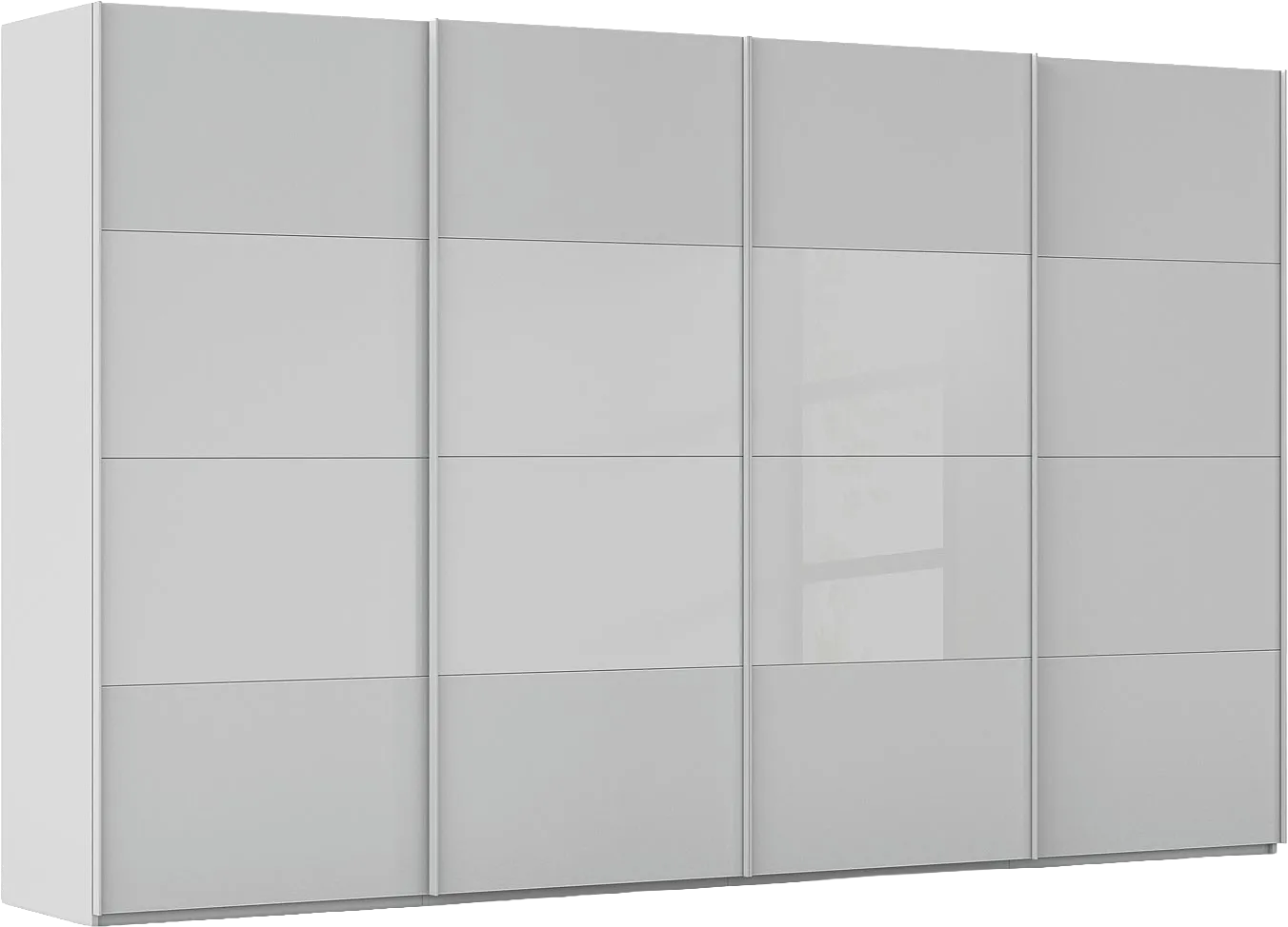 Kledingkast Finca Combi Glans Mat Glas