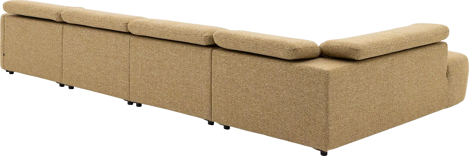 Goossens Comoda Bank Stof Geel - 8260253-goossens-comoda-bank-stof-geel-05