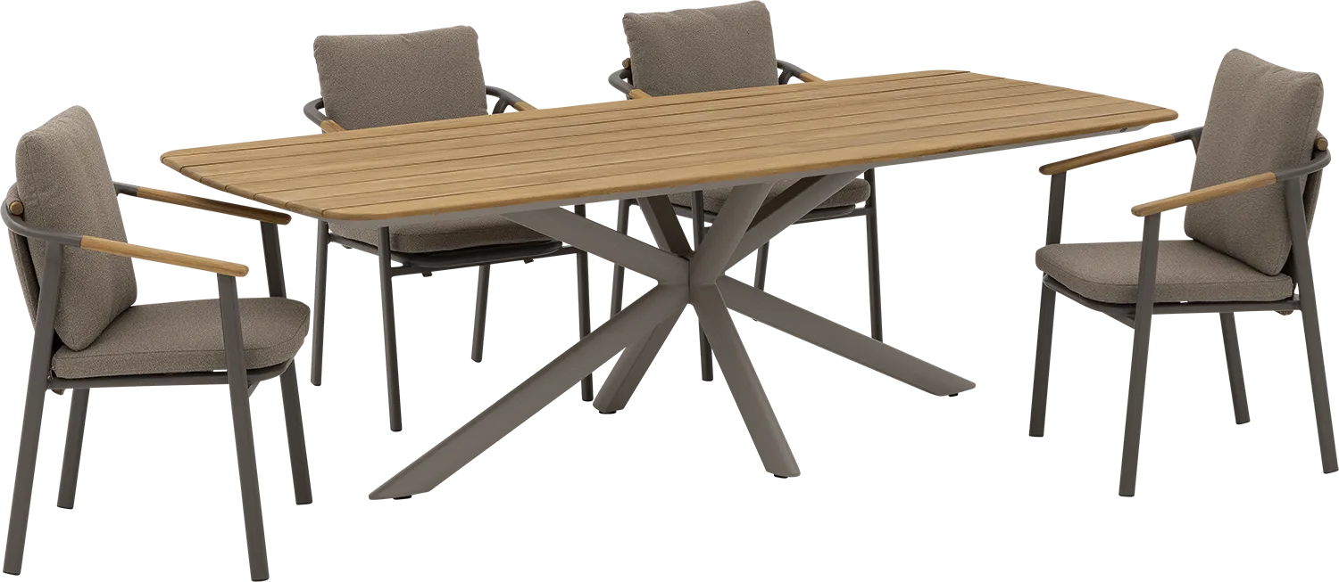 Goossens Toscane Tuintafels Teak - 8260801-goossens-toscane-tuintafels-teak-01