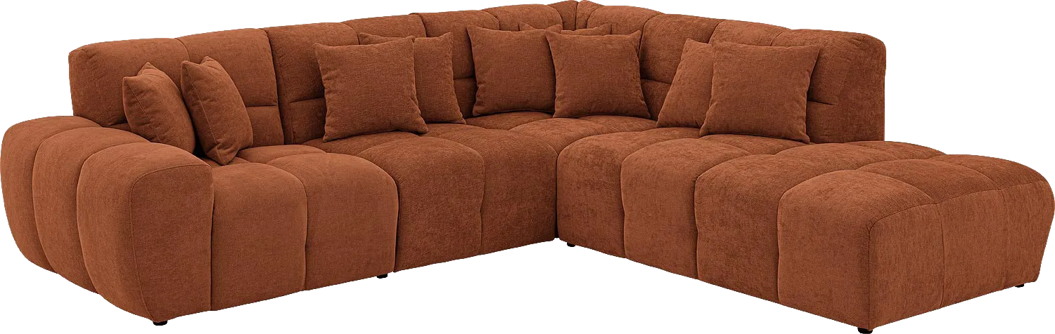 Goossens Excellent Kubus Bank Stof Bruin - 8252725-goossens-excellent-kubus-bank-stof-bruin-02