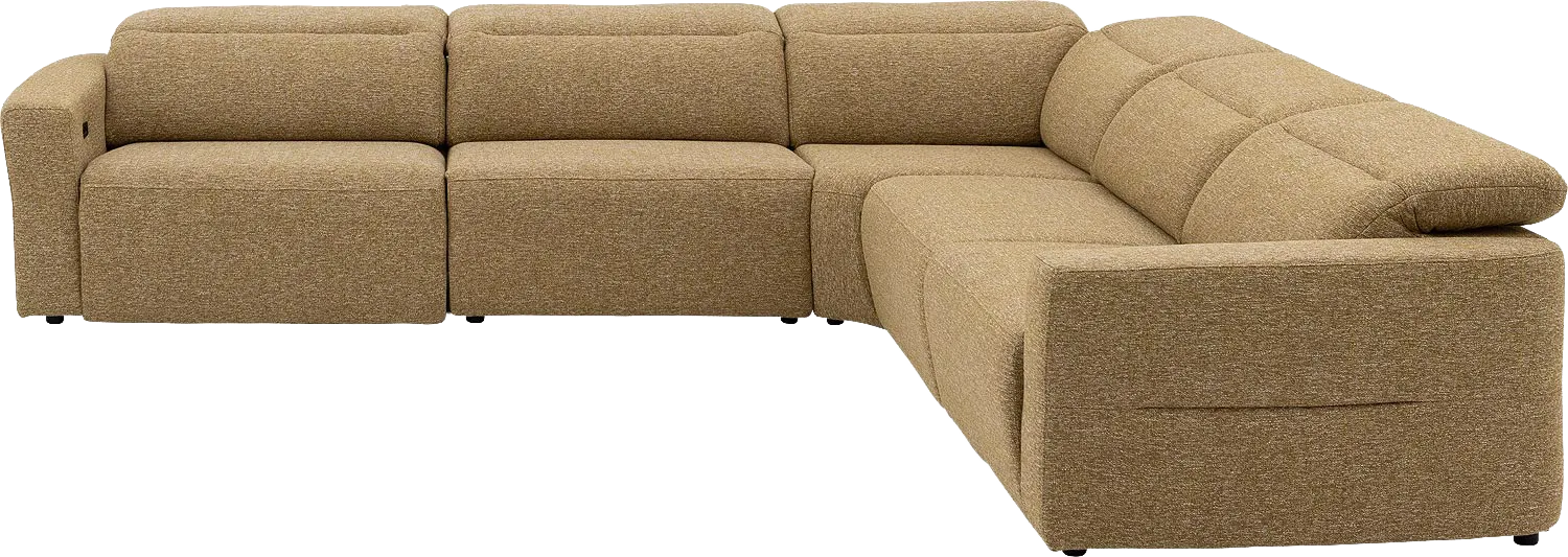 Goossens Comoda Bank Stof Geel - 8260252-goossens-comoda-bank-stof-geel-01