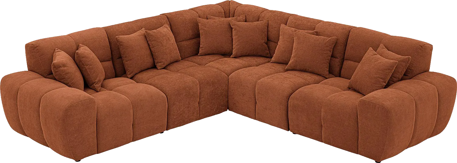 Goossens Excellent Kubus Bank Stof Bruin - 8252773-goossens-excellent-kubus-bank-stof-bruin-04
